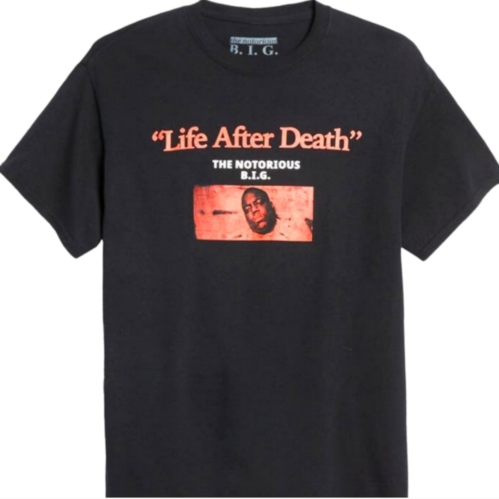 Men's Life After Death Graphic Tee Sp97 - Biggie Smalls
